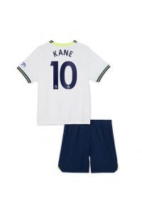 Fotbalové Dres Tottenham Hotspur Harry Kane #10 Dětské Domácí Oblečení 2022-23 Krátký Rukáv (+ trenýrky)